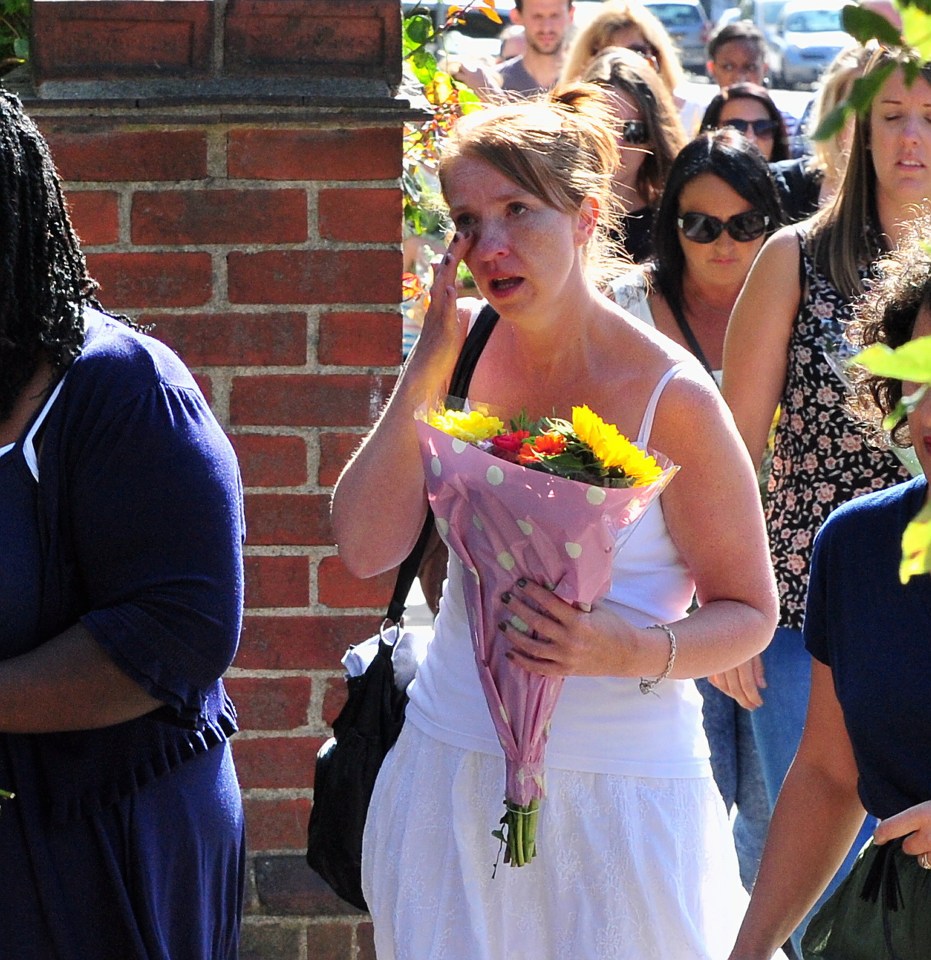  The scene where Makayah and his aunt Rosie were killed was today turned into a shrine to the tragic pair