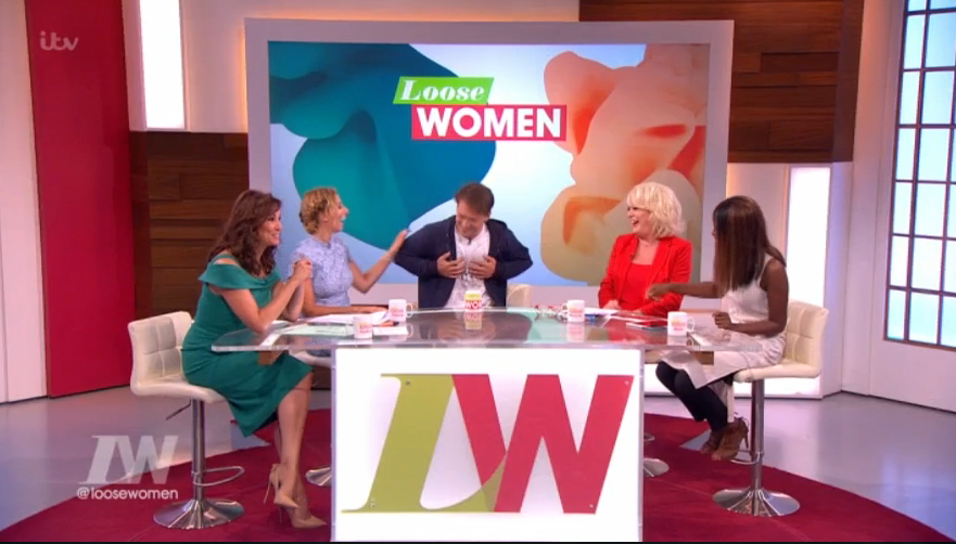 Paul gets flirty with Stacey on Loose Women