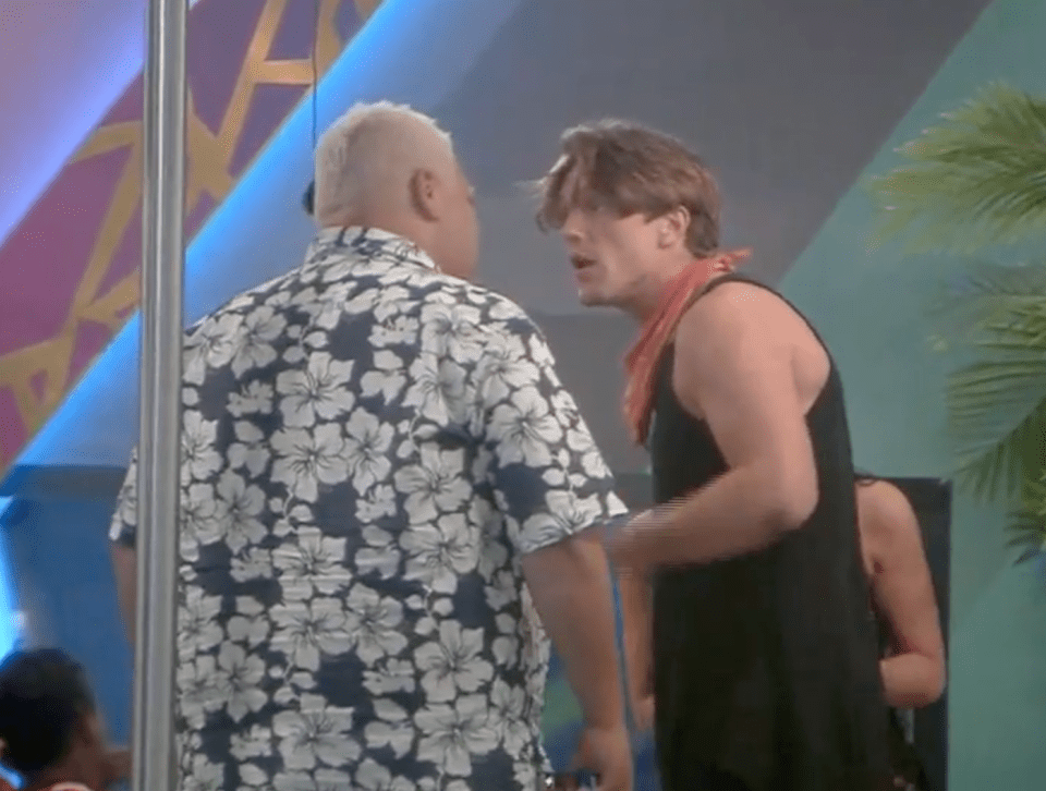  Lewis and Heavy nearly come to blows after another spat concerning Marnie