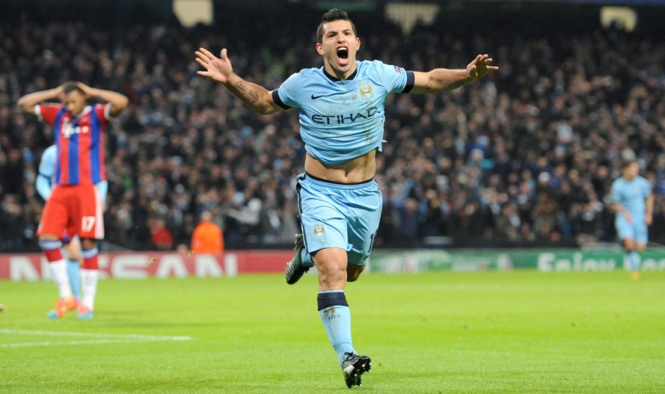  Manchester City fans reminded Bayern Munich of Sergio Aguero's hat-trick