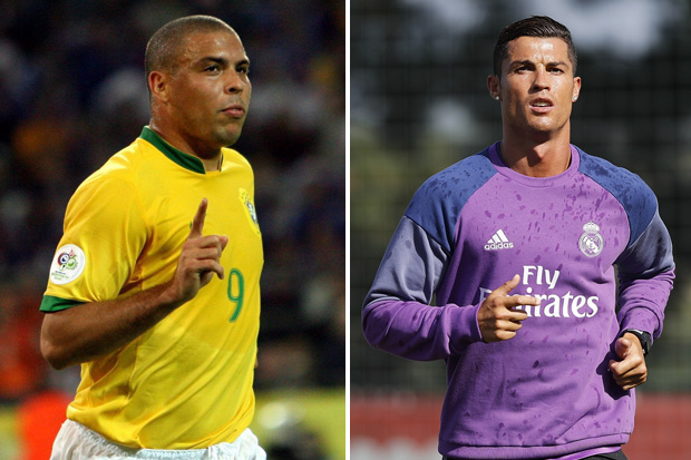 Ronaldo has left namesake Cristiano out of his all-time best XI