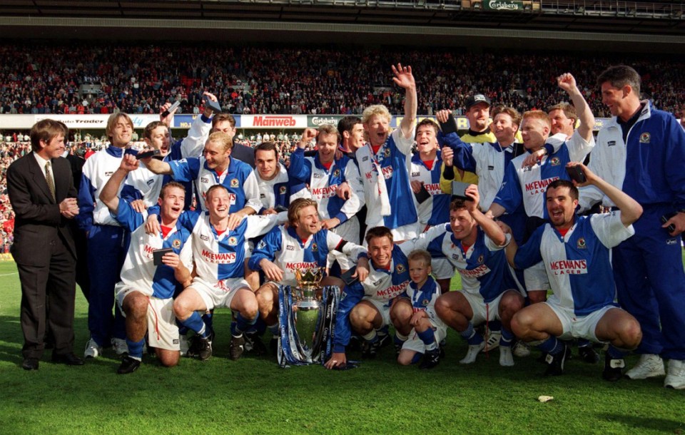  Blackburn were surprise Premier League champions in 1995 after dramatic climax