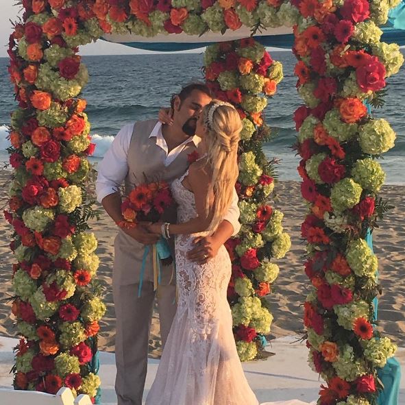  Rusev and Lana got married in Malibu, California this weekend