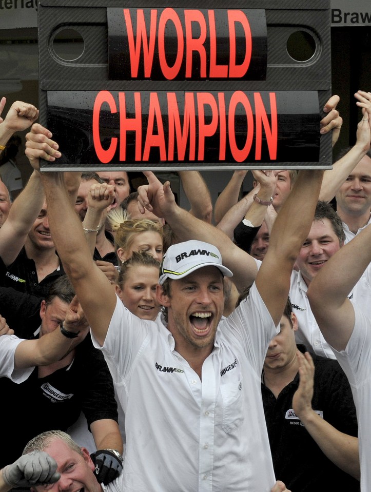  Jenson Button achieved his lifelong ambition when he became Formula One world champion in 2009