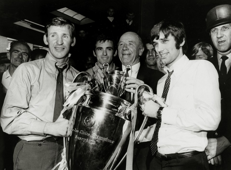 Famously, Best helped Man Utd WIN the 1968 European Cup