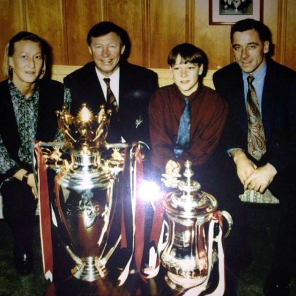  John Terry posted a tribute to Sir Alex Ferguson on his Instagram account - he met the Scottish great as a 14-year-old