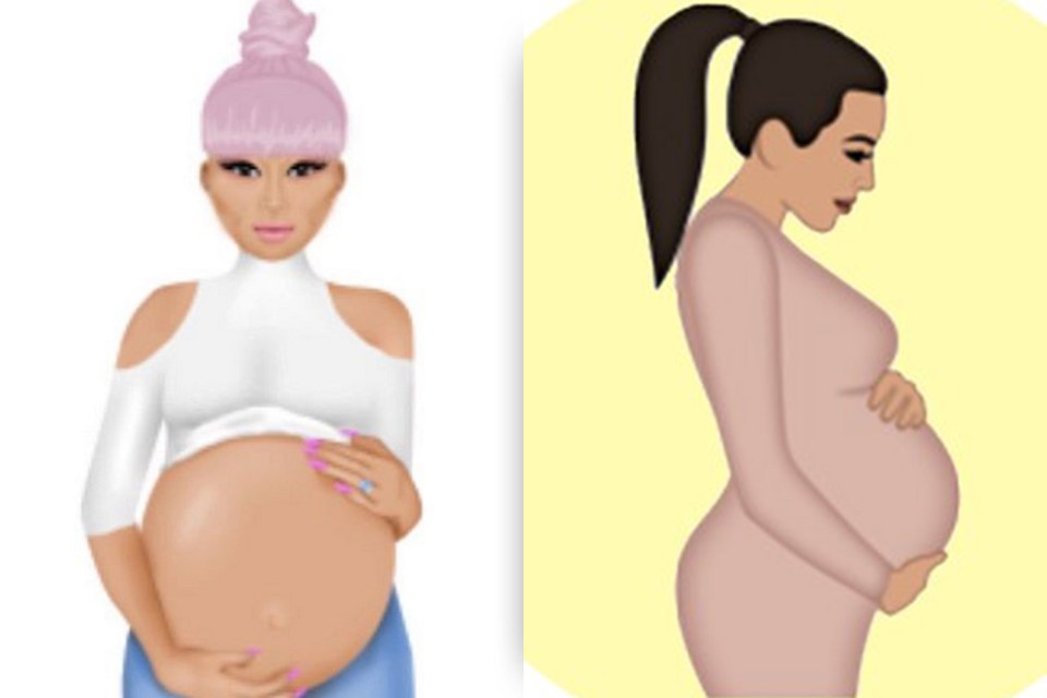  It was only a matter of time before Blac launched her own pregnant emoji