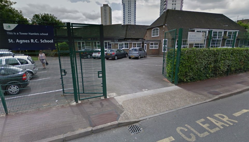  A boy was picked up by a suspected kidnapper outside St Agnes primary school in Bow, East London