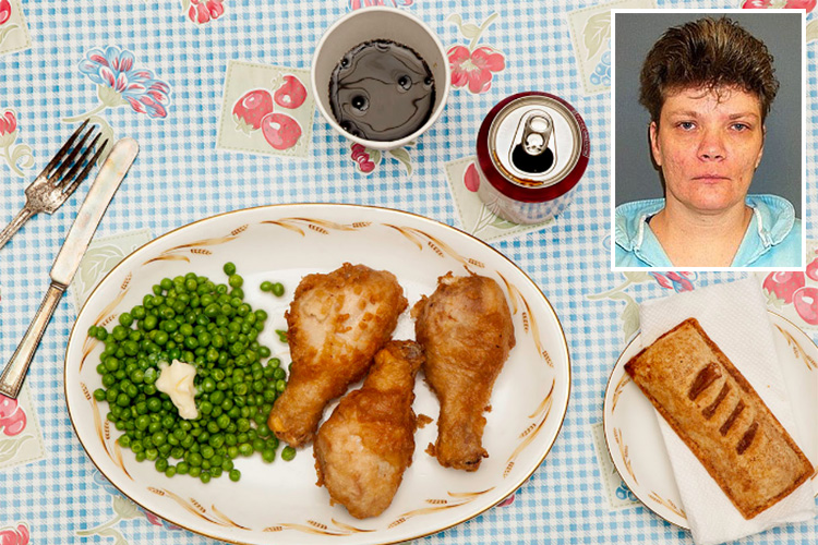  Teresa Lewis ordered fried chicken, peas with butter along with an apple pie and Dr Pepper