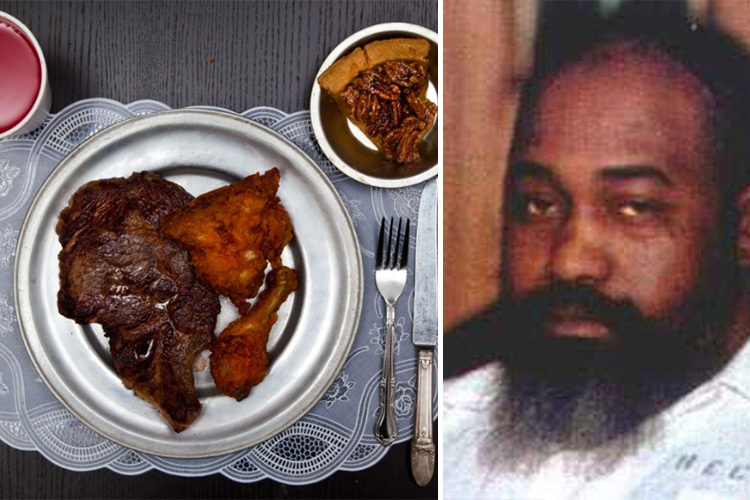  Ricky Ray Rector ordered a steak, fried chicken, some cherry Kool-Aid and a pecan pie