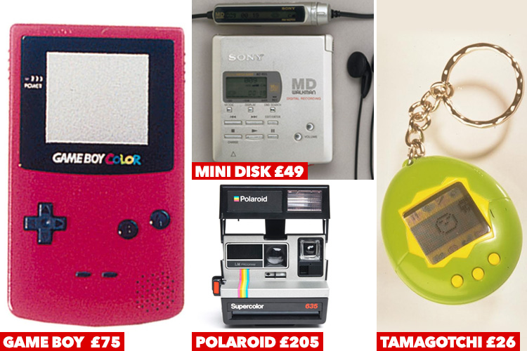  Got a retro gadget knocking about? You could sell it for £100s on eBay