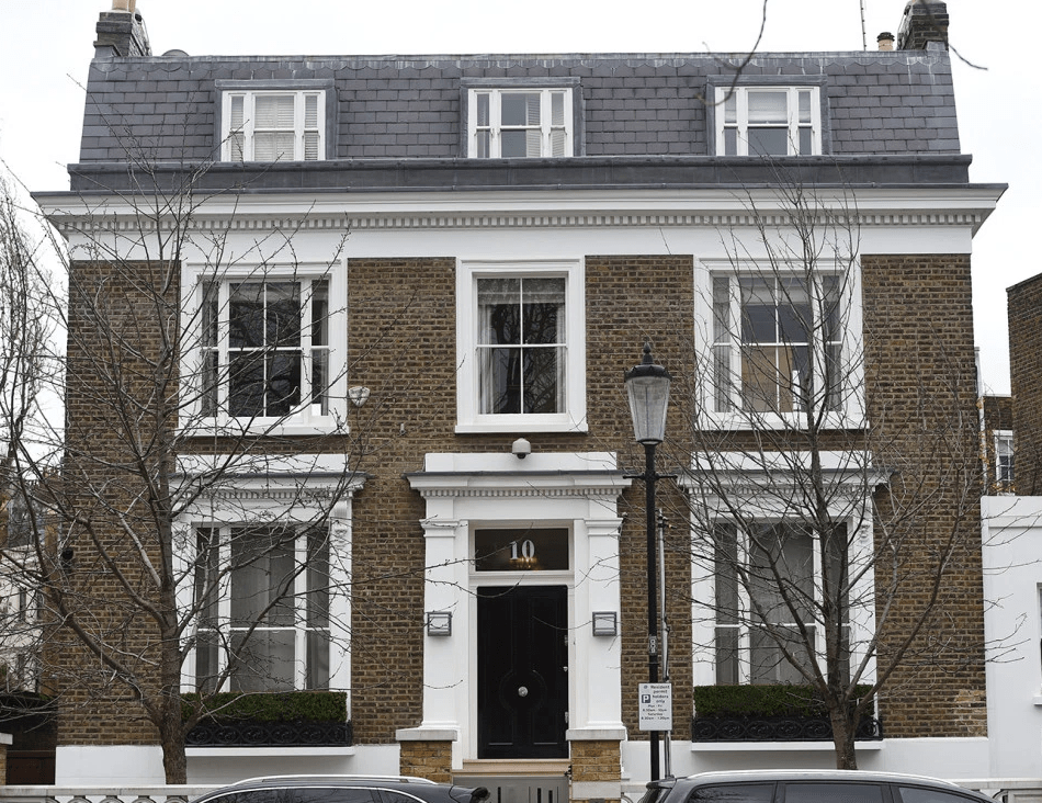  February  allegedly targeted Cowell's swanky home in Holland Park, London