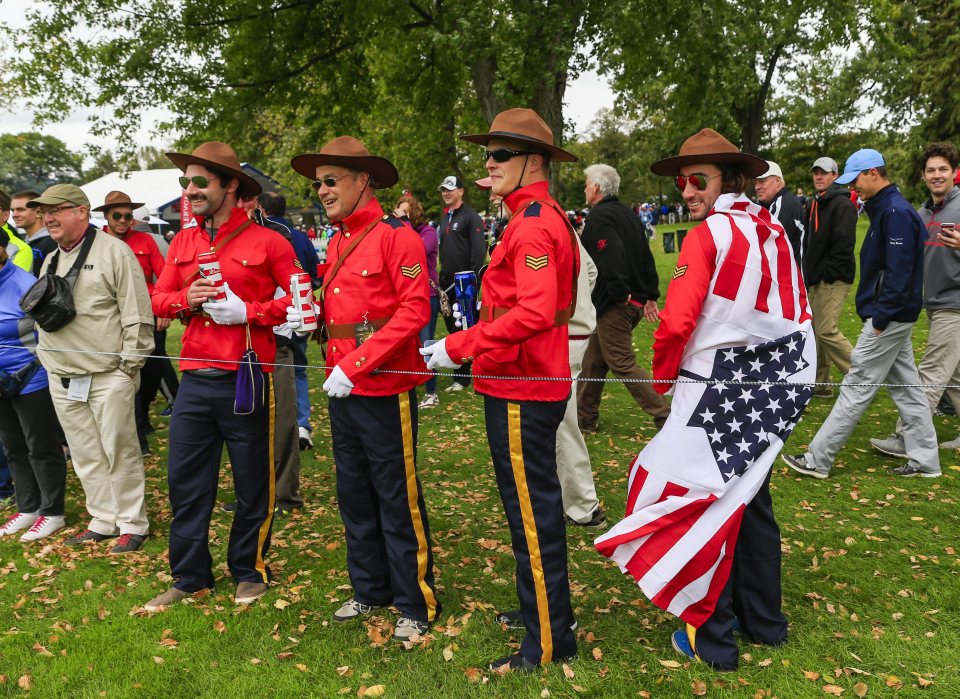  Will American supporters be left cheering on Sunday evening at Hazeltine?