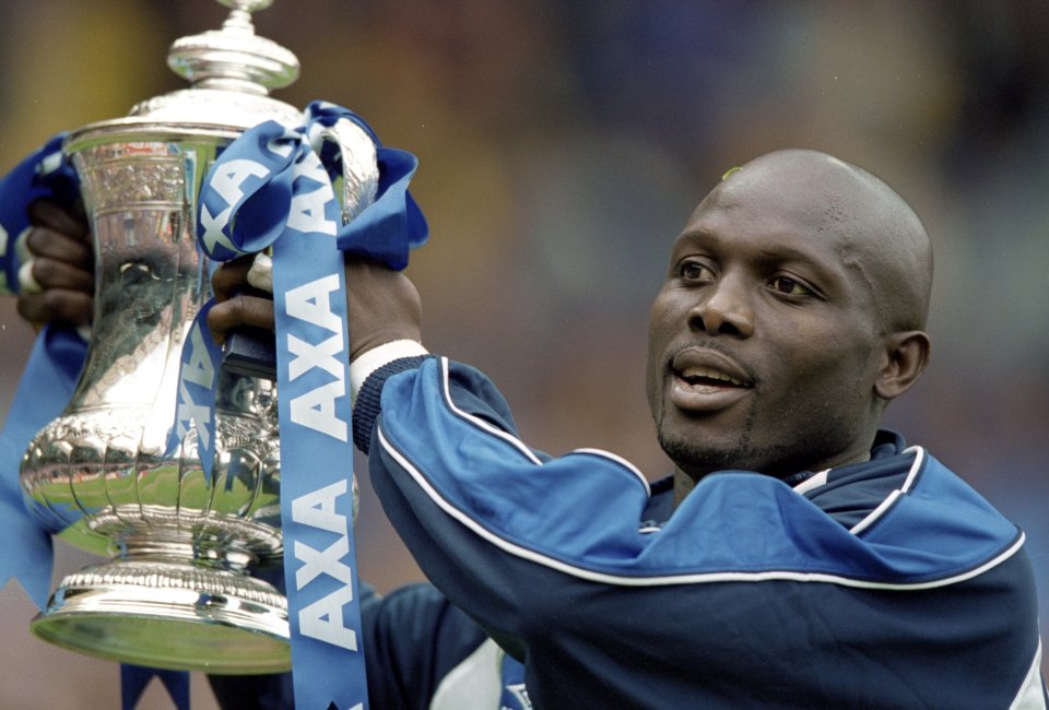 George Weah won the FA Cup during his season with Chelsea in 1999-00