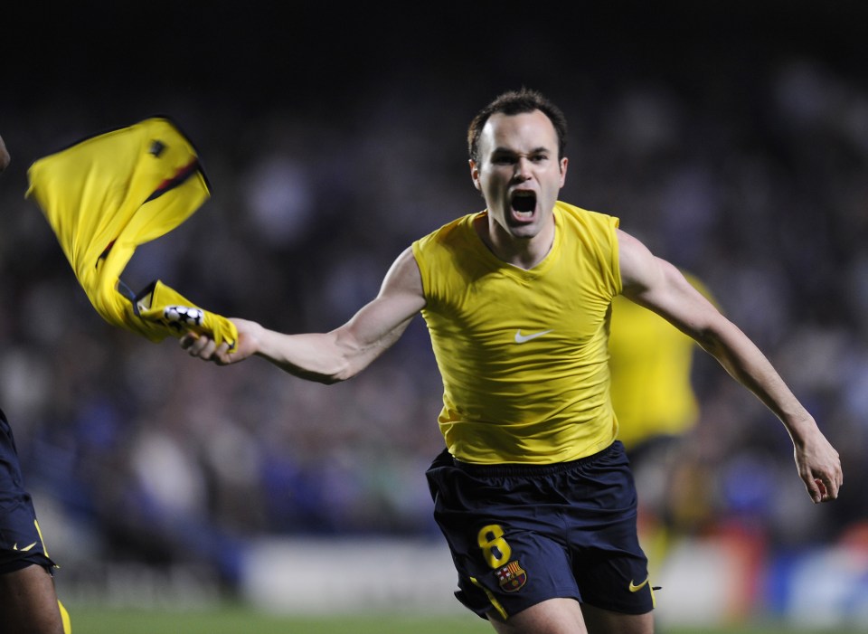  Andres Iniesta sends Barcelona to 2009 Champions League final with late goal