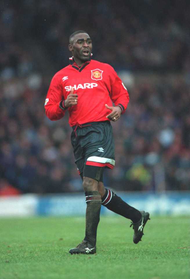  Andy Cole was a goal scorer in first Manchester derby as United won 3-0