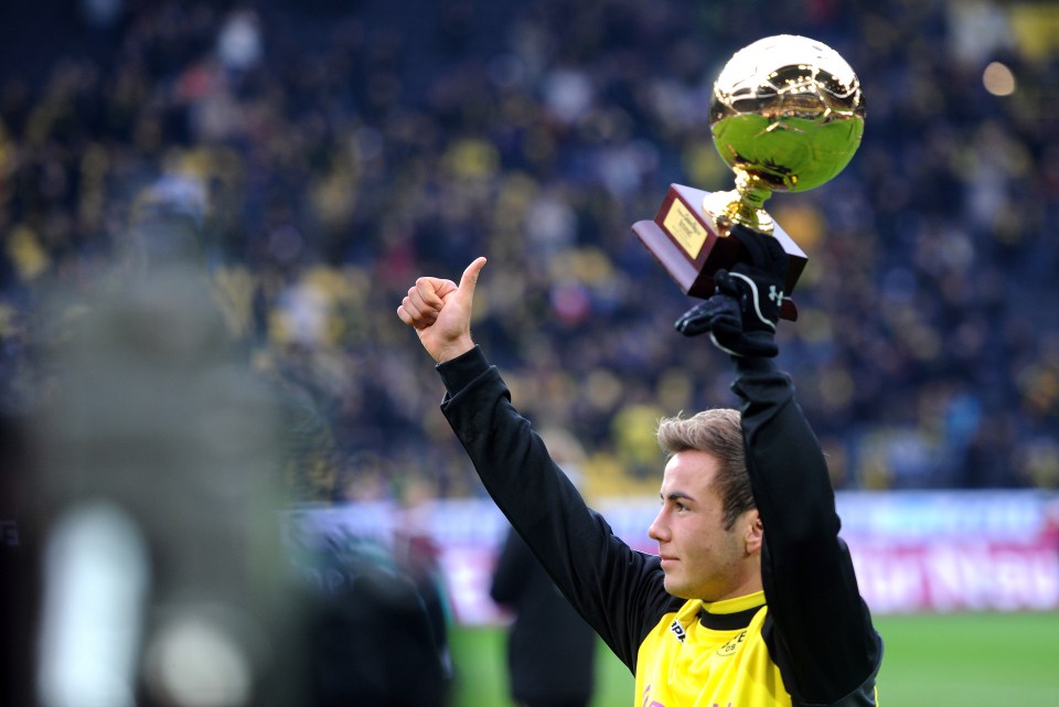  Mario Gotze failed to live up to huge potential at Dortmund after massive move