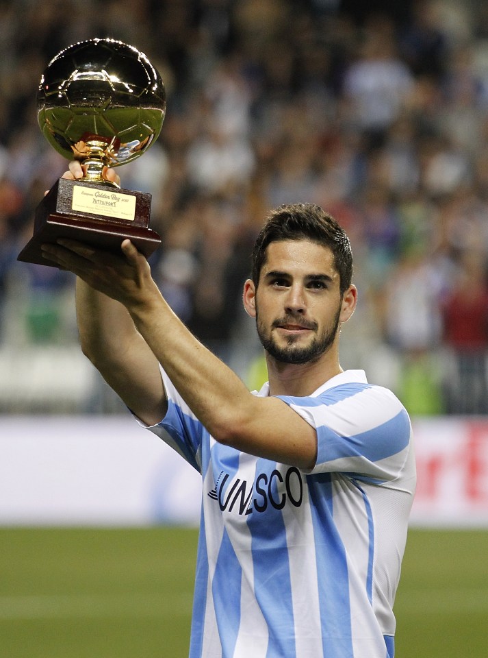  Isco's Real Madrid future is far from certain after such a bright breakthrough at Malaga