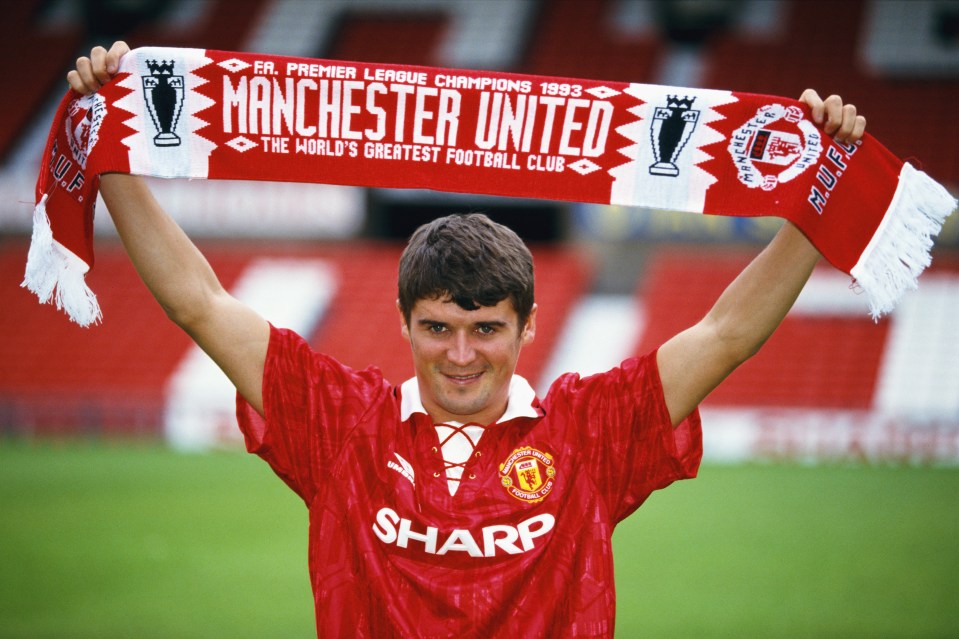  Roy Keane scored the winner in a sensational debut Manchester derby