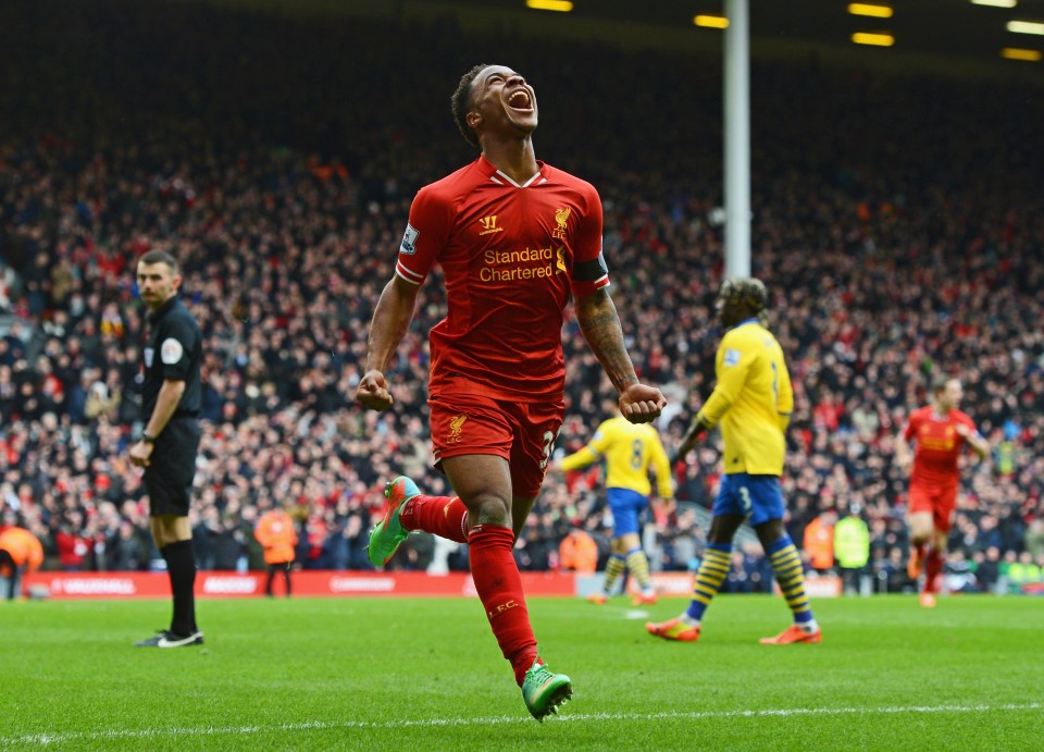  Raheem Sterling shone at Liverpool and is back firing again with Manchester City