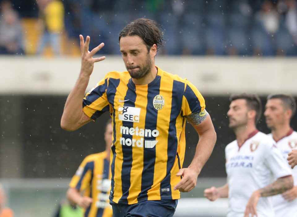  Luca Toni was Serie A top goal scorer at age of 35 while playing for lowly Verona