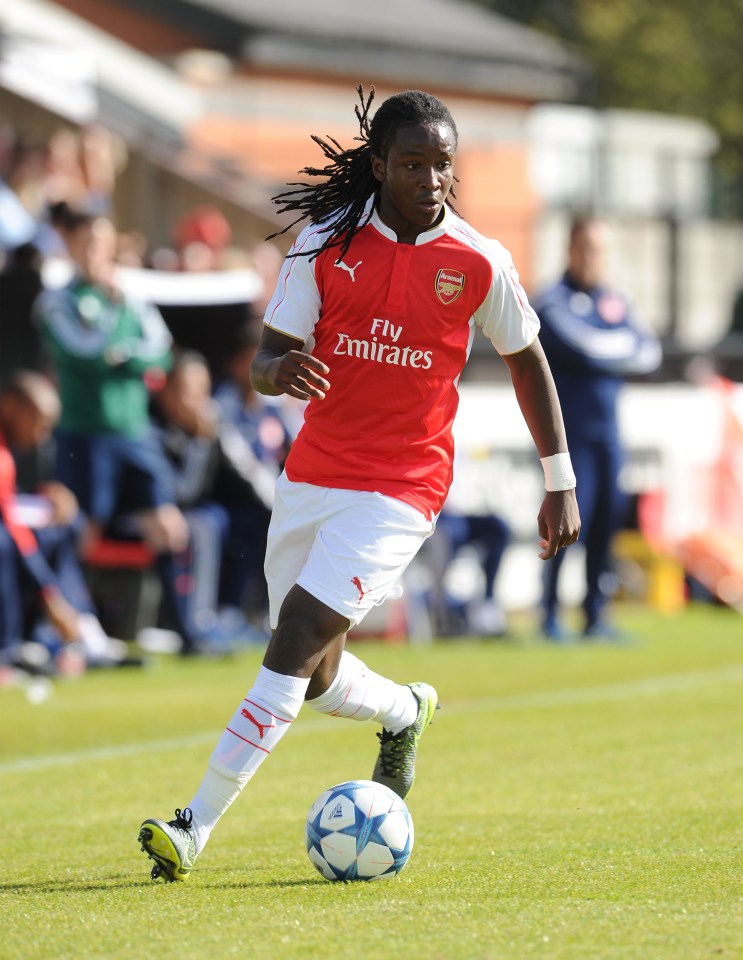  Tafari Moore has been at Arsenal since the age of 12