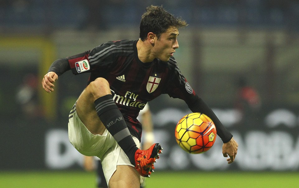  Davide Calabria has already grown into mainstay in AC Milan starting XI