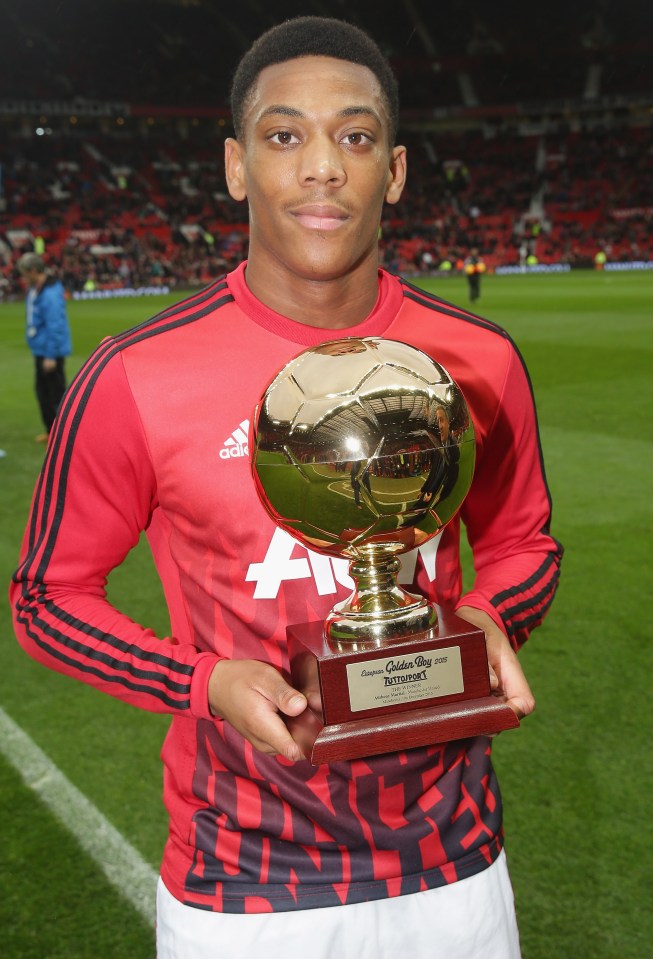  Anthony Martial has struggled so far this season after such a good debut