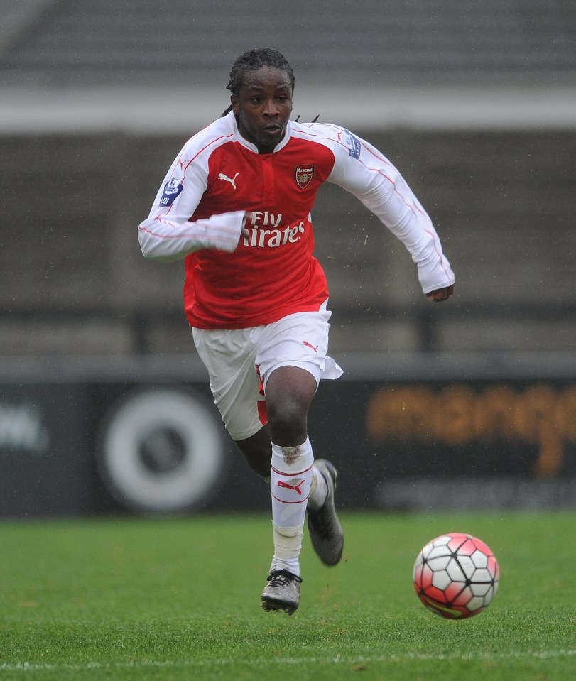  Tafari Moore is currently on loan at Dutch side Jong FC Utrecht from Arsenal