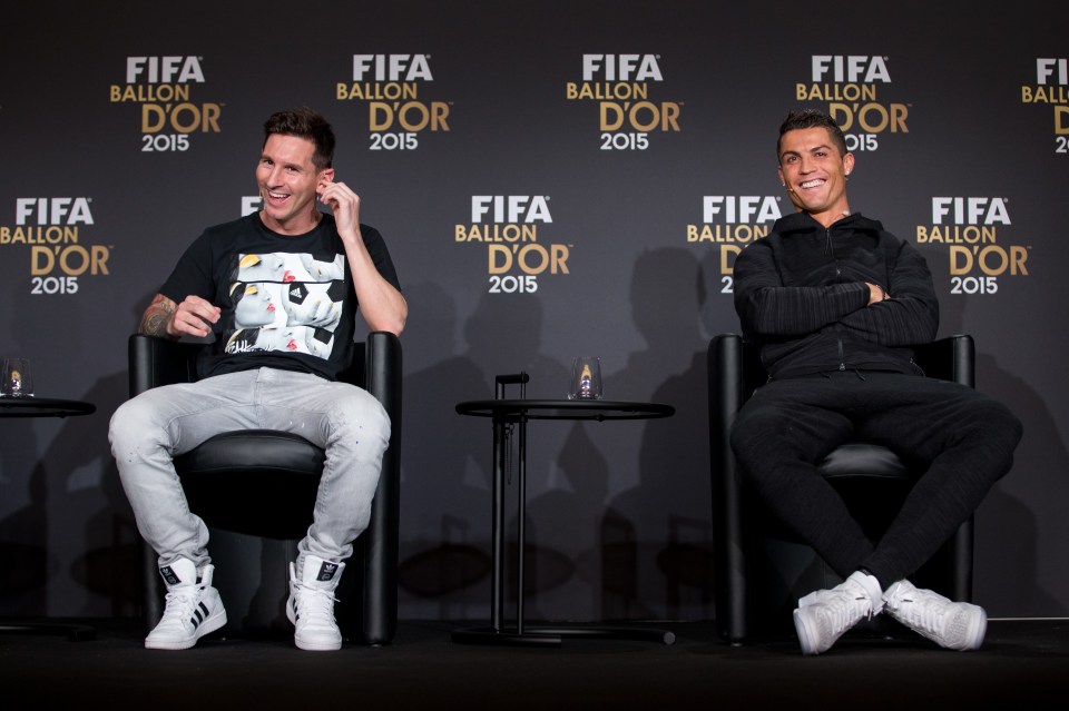  Cristiano Ronaldo and Lionel Messi have dominated awards in recent years