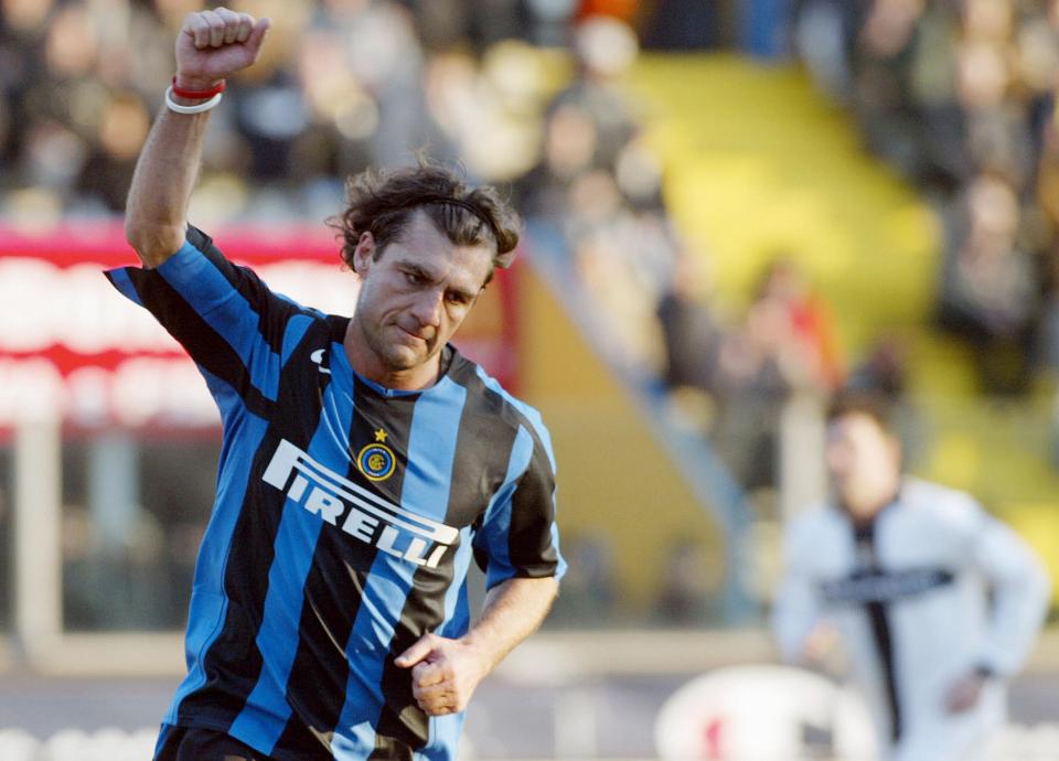  Inter Milan paid Lazio a world-record £32million to sign Christian Vieri in 1999