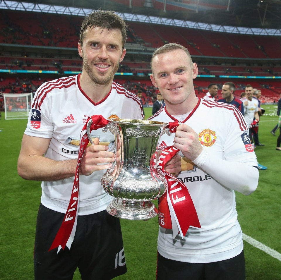  Wayne Rooney's first trophy as captain was the FA Cup last season