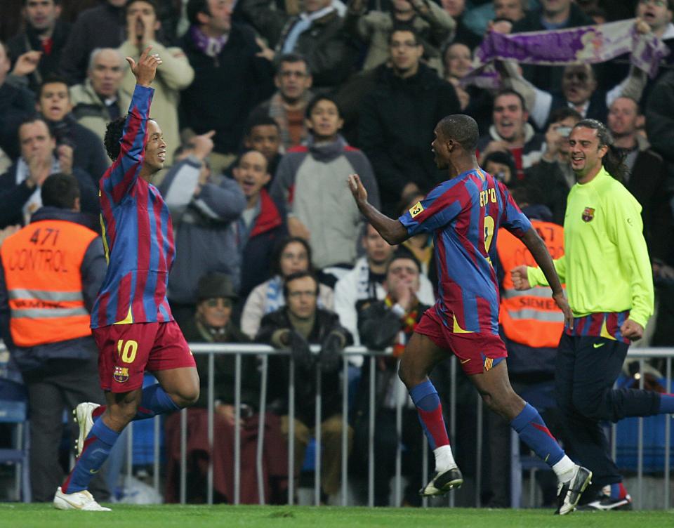  Andres Iniesta has revealed an incredible story of how Ronaldinho inspired Barcelona to victory at Real Madrid in 2005