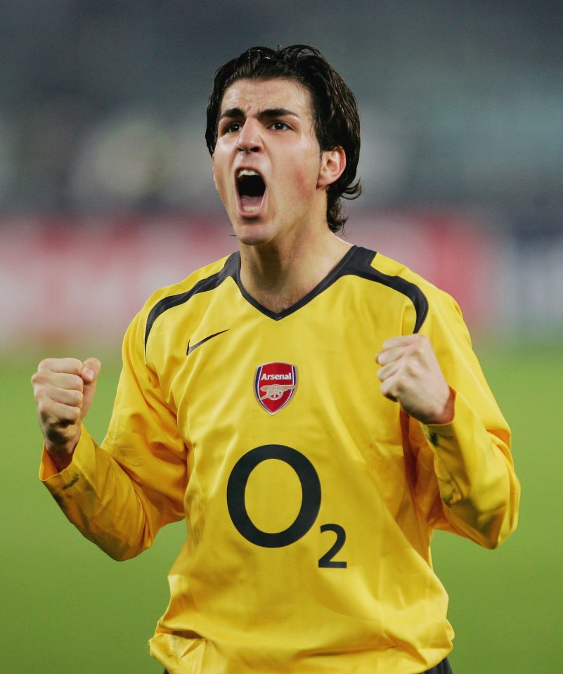  Cesc Fabregas produced arguably his best performances at Arsenal