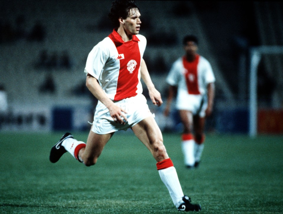  Marco van Basten helped Ajax win Cup Winners' Cup with only goal in 1987 final