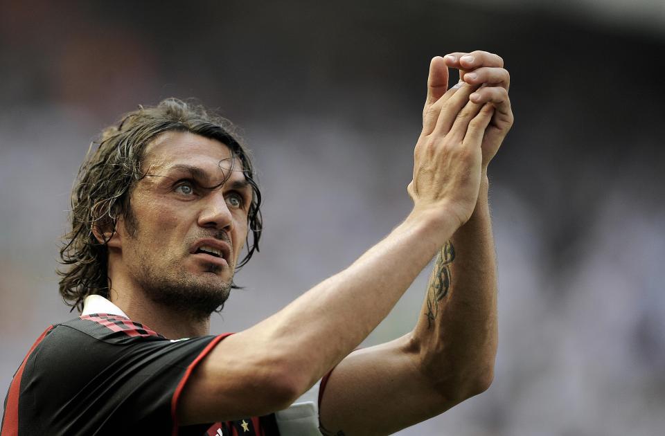  Paolo Maldini is football legend and often regarded as one of greatest defenders