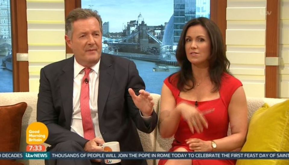 Piers called it an 'unprovoked' statement 