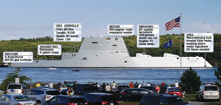  Stealth ship... here's what makes the USS Zumwalt so special