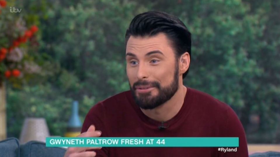  Rylan Clark-Neal has described a vagina as 'the hub of a lady' on This Morning