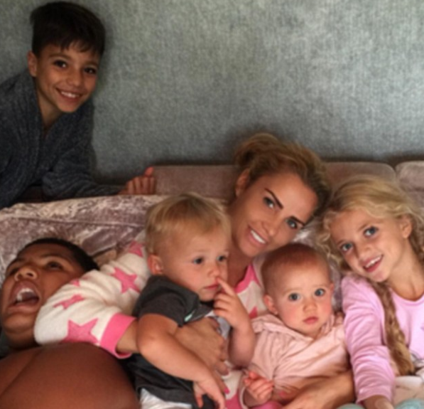 Katie Price has revealed she's started the 'legal process' to adopt a child from abroad