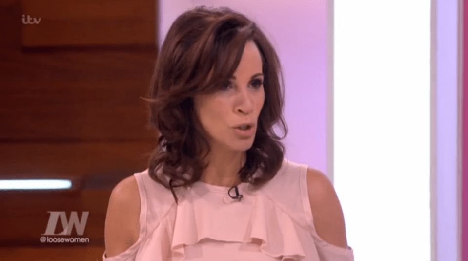  Loose Women's Andrea McLean has opened up about her first marriage