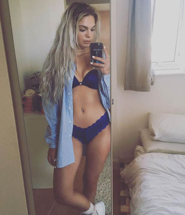  Louisa, posing for a selfie on Instagram, recorded hit Tears with Clean Bandit this year