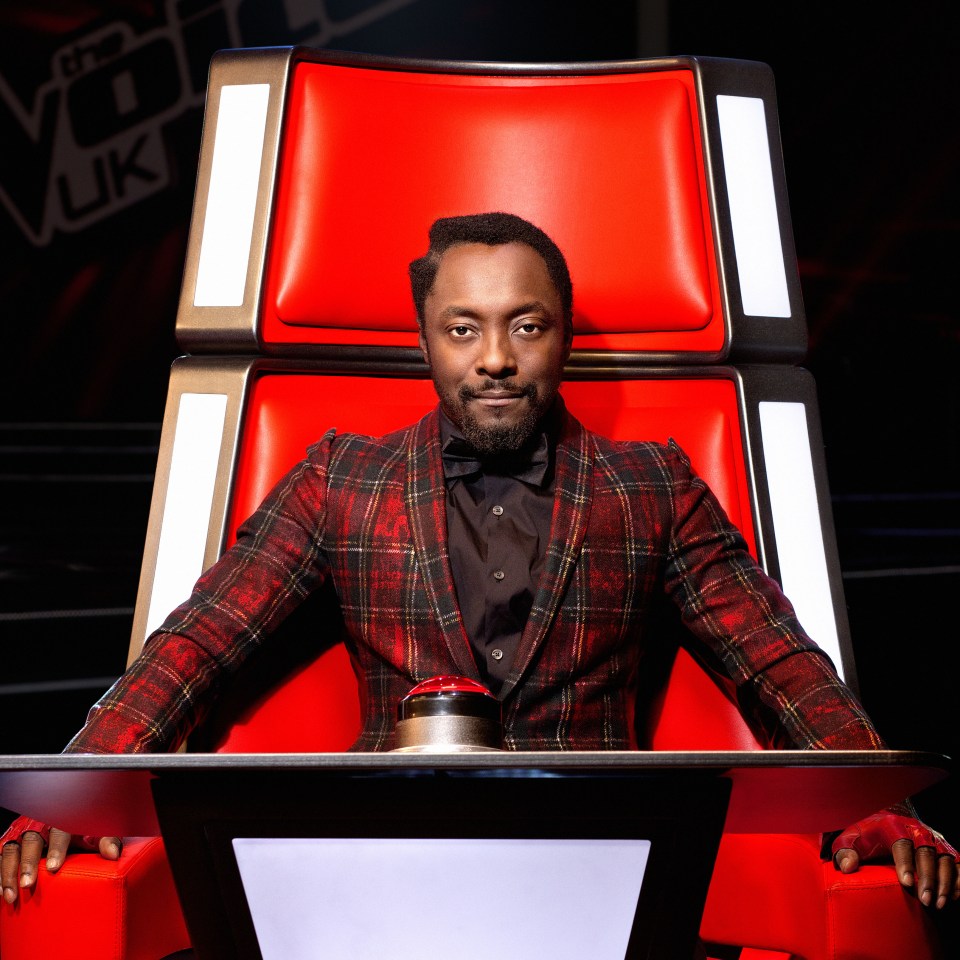  Singing sensation . . . Will.i.am and The Voice have moved to ITV