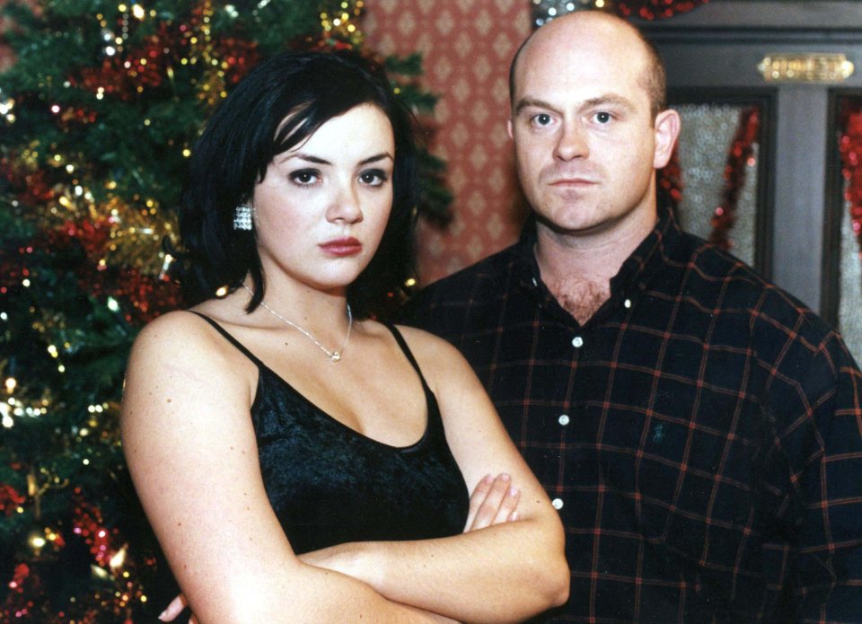  Tiffany and Grant had a fiery and violent relationship on EastEnders