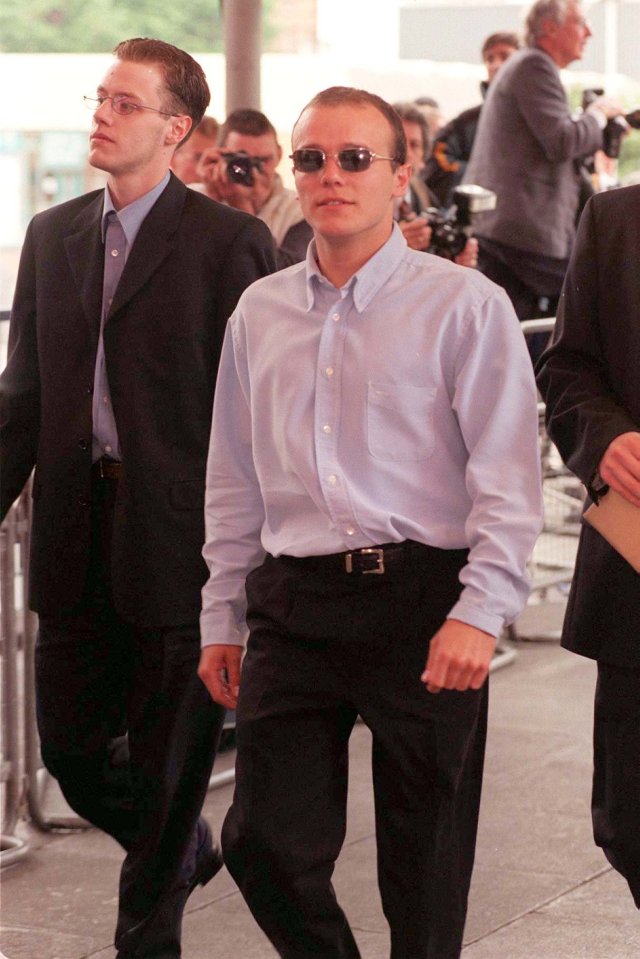  Neil Acourt, right, arriving to give evidence at the public enquiry in 1998 into Stephen Lawrence's death