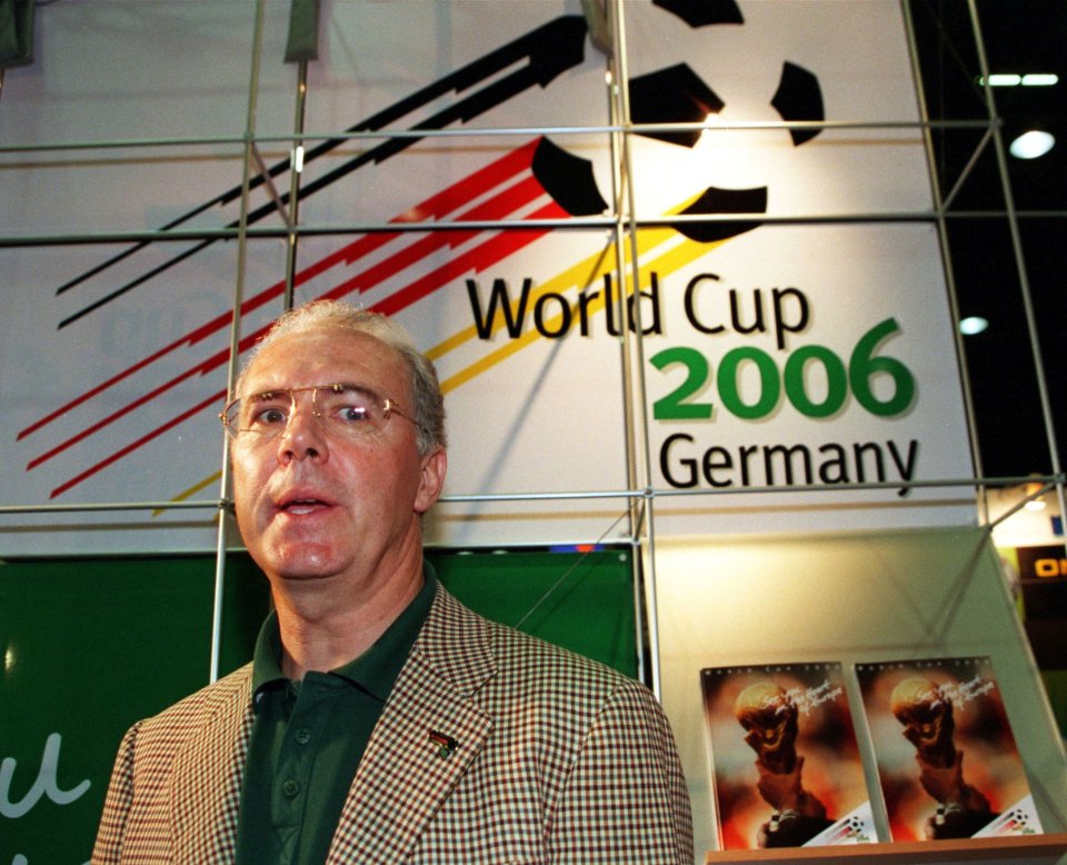 Franz Beckenbauer travelled the world to try and win votes for Germany's 2006 World Cup bid