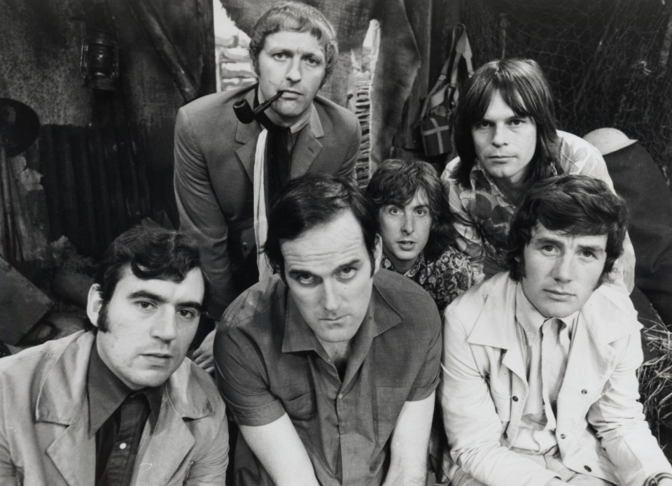  Jones, left, was a key member of the ground-breaking Monty Python team alongside Graham Chapman, John Cleese, Eric Idle, Terry Gilliam and Michael Palin