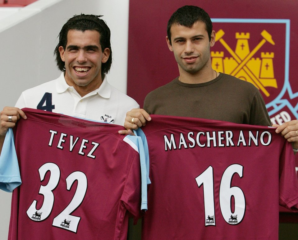  TPO hit the headlines over West Ham's signing of Carlos Tevez and Javier Mascherano