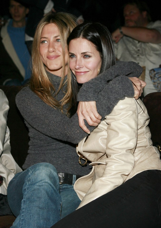 The women have been close friends ever since they met on the set of Friends 