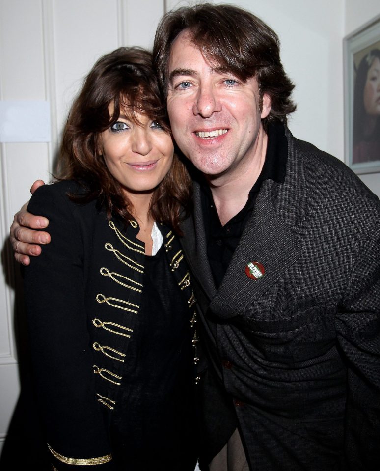 Claudia Winkleman with Jonathan Ross who she replaced on the BBC1 Film programme